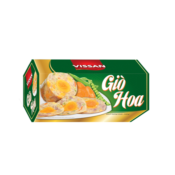 Vietnamese ham with salted egg yolk