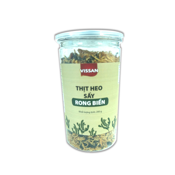 Shredded pork with seaweed