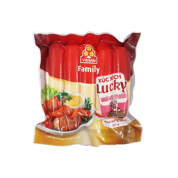 Xúc xích Lucky Trứng muối