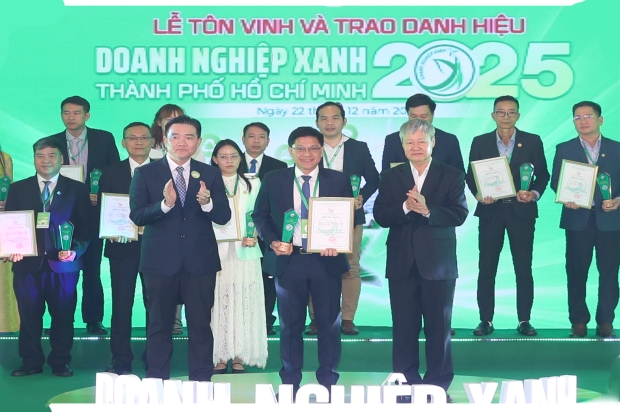 3 Năm liên tiếp đạt Doanh Nghiệp Xanh (2023 - 2025)